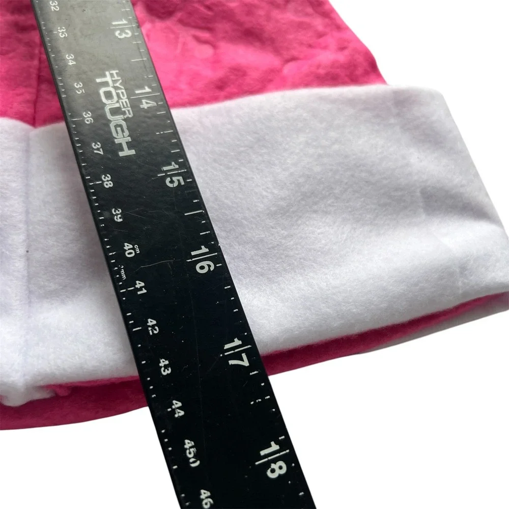 DreamWorks Trolls Holiday Pink Santa Hat Character Print Snowflake NWT 2020